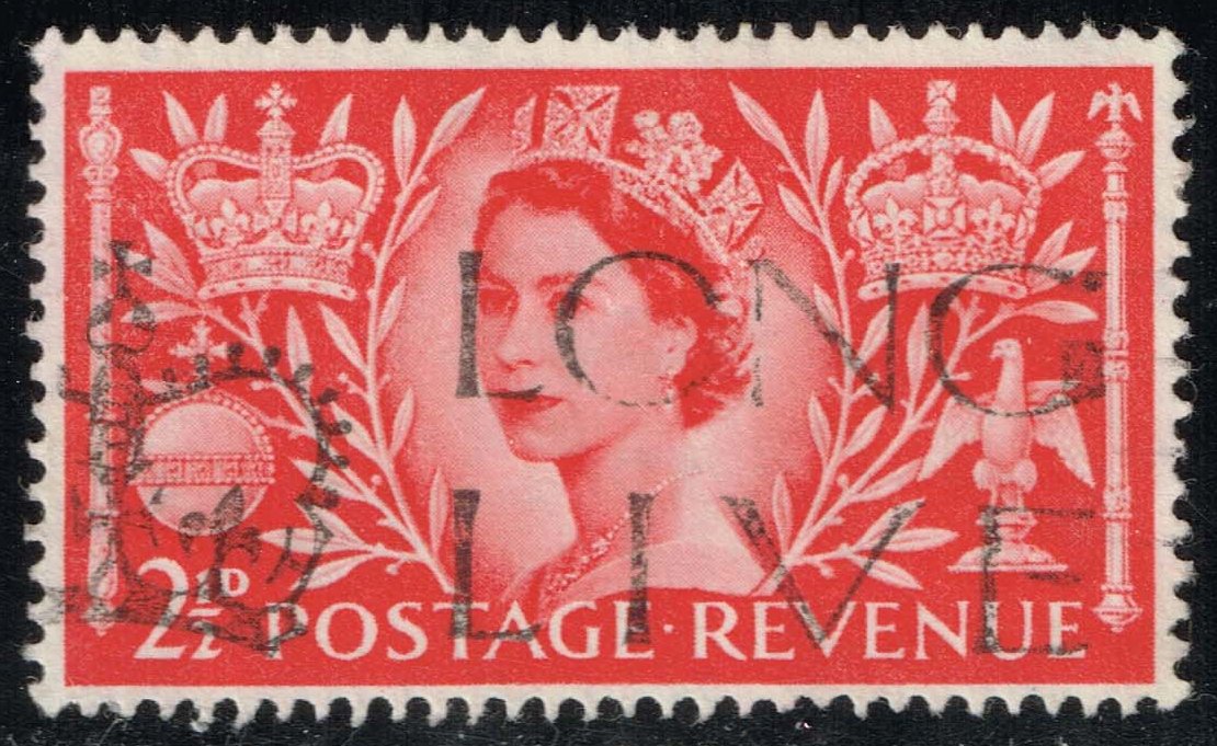 Great Britain #313 Queen Elizabeth II; Used