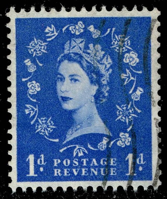 Great Britain #354 Queen Elizabeth II; Used