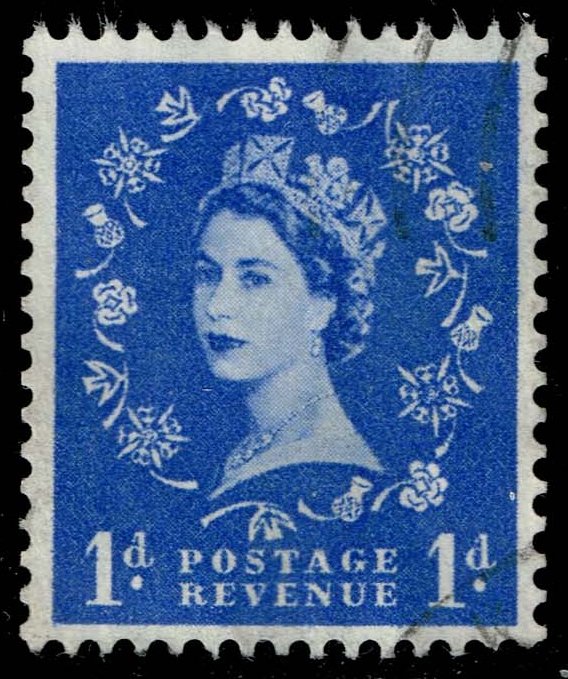 Great Britain #354 Queen Elizabeth II; Used