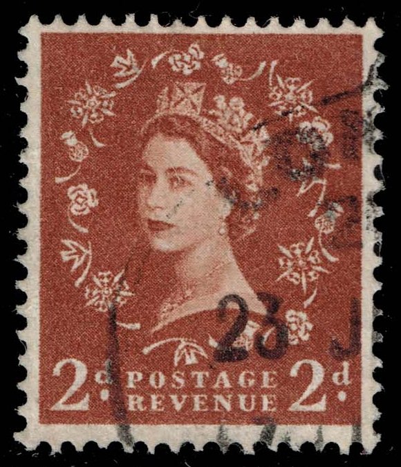 Great Britain #356 Queen Elizabeth II; Used