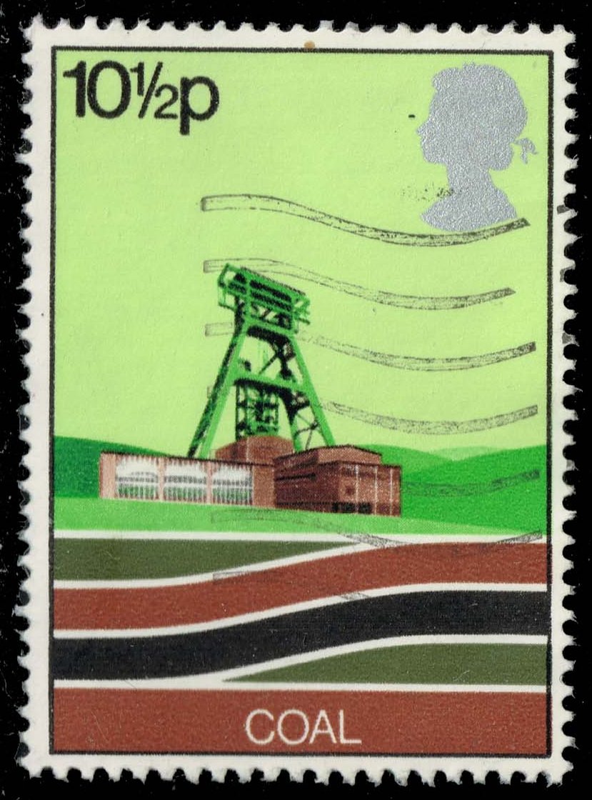 Great Britain #828 Coal; Used - Click Image to Close