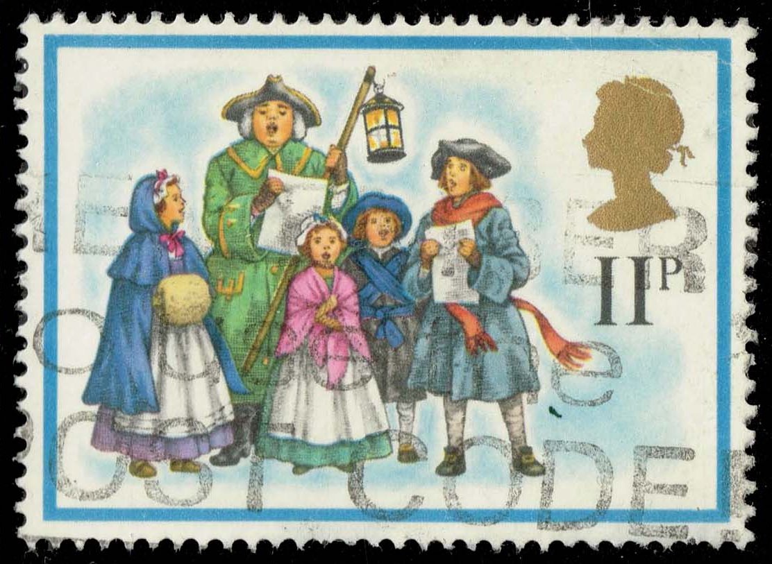 Great Britain #849 Carolers; Used