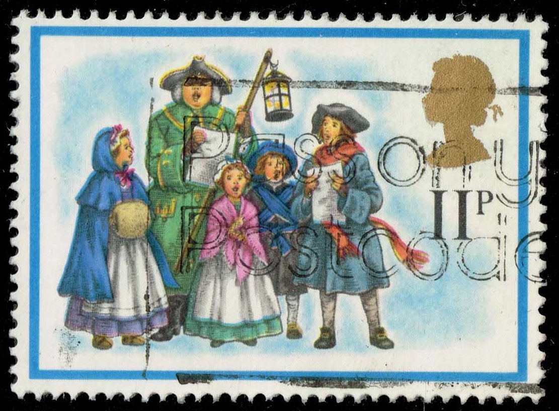 Great Britain #849 Carolers; Used