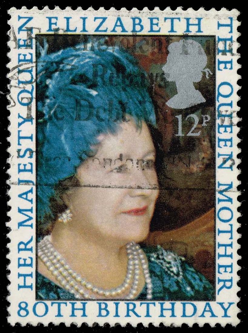 Great Britain #919 Queen Mother Elizabeth; Used