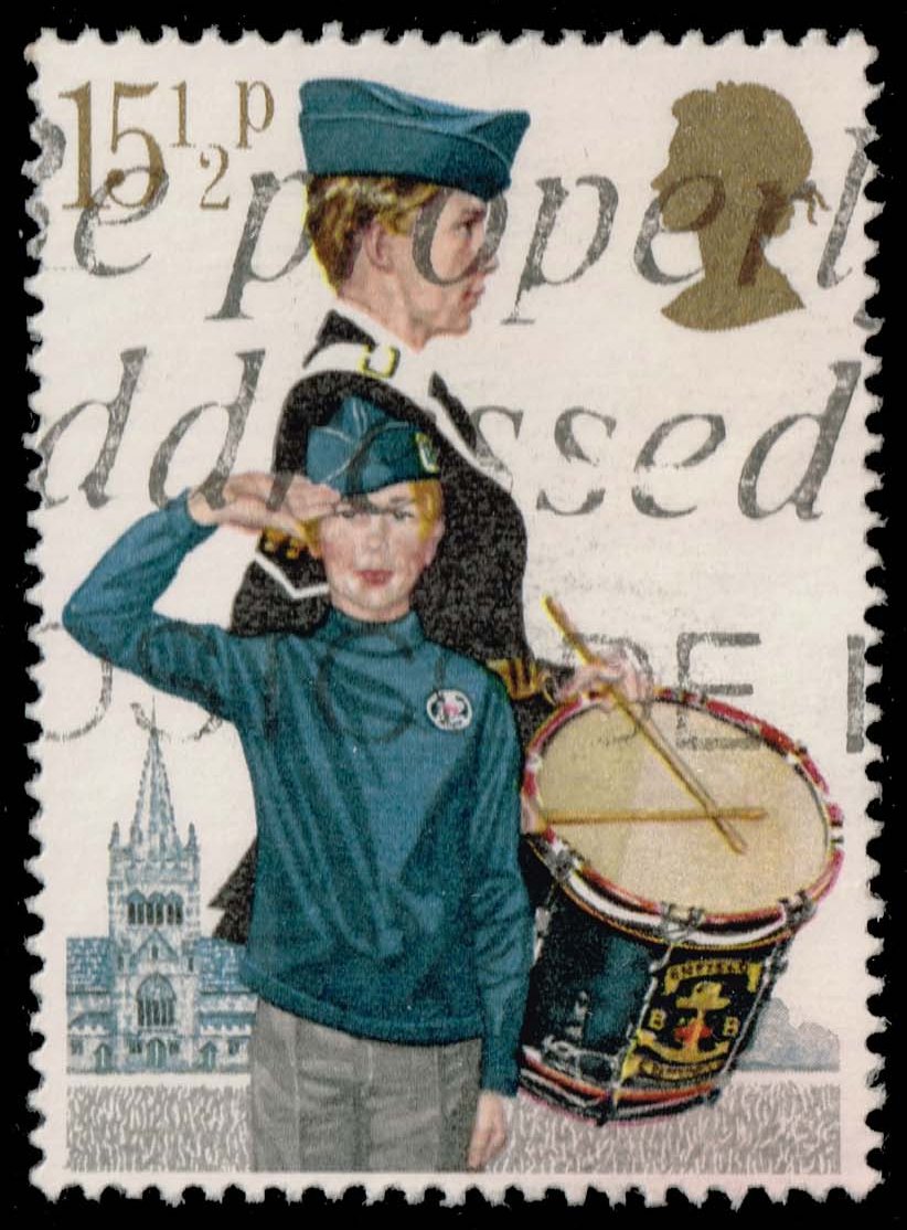 Great Britain #983 Boy's Brigade; Used