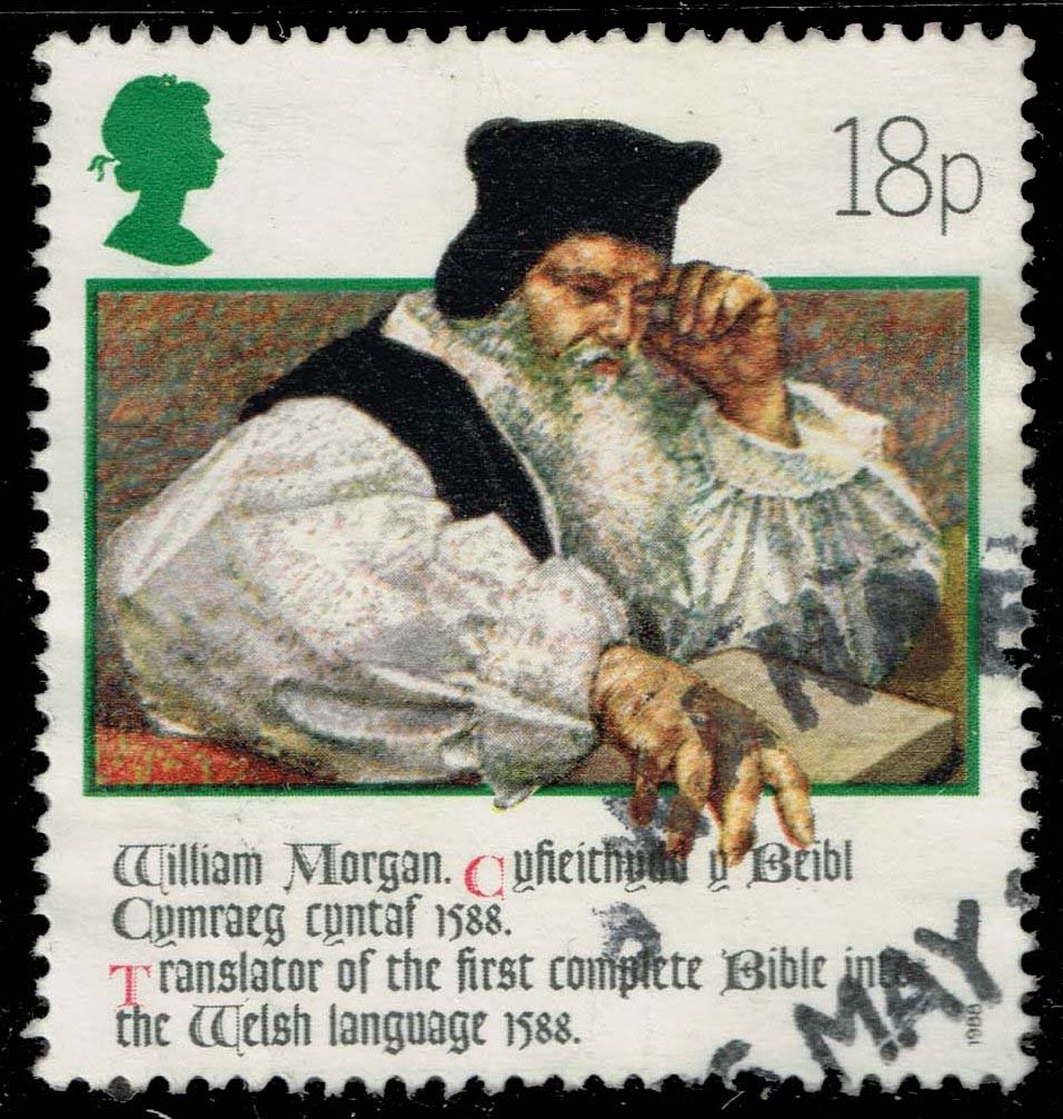 Great Britain #1205 Rev. William Morgan; Used