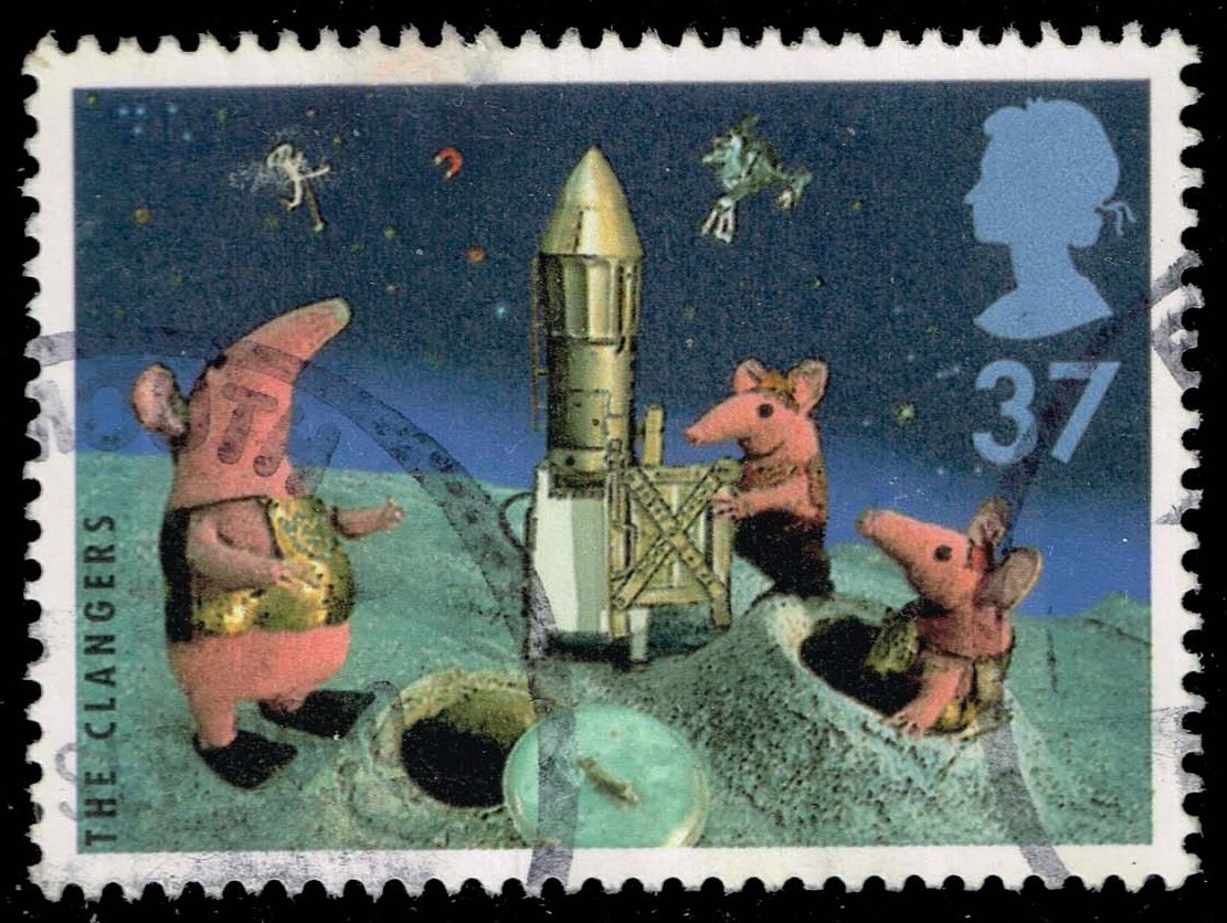 Great Britain #1701 The Clangers; Used