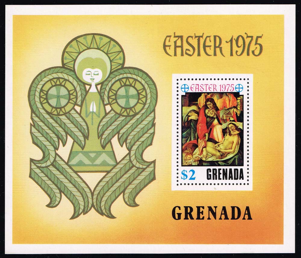 Grenada #643 Easter Souvenir Sheet; MNH