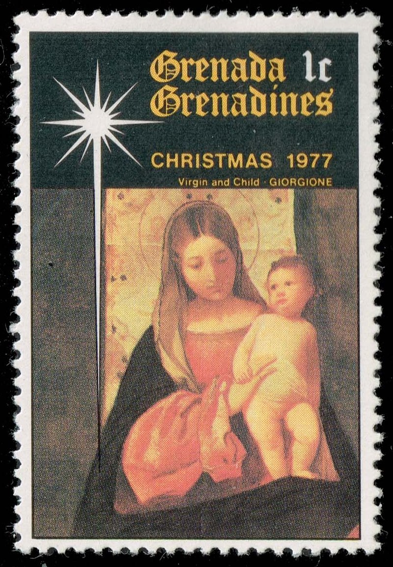 Grenada-Grenadines #230 Madonna by Giorgione; Unused