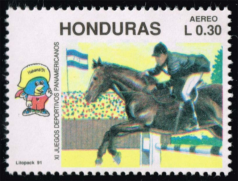 Honduras #C826 Equestrian; MNH Honduras #C826 Equestrian; MNH