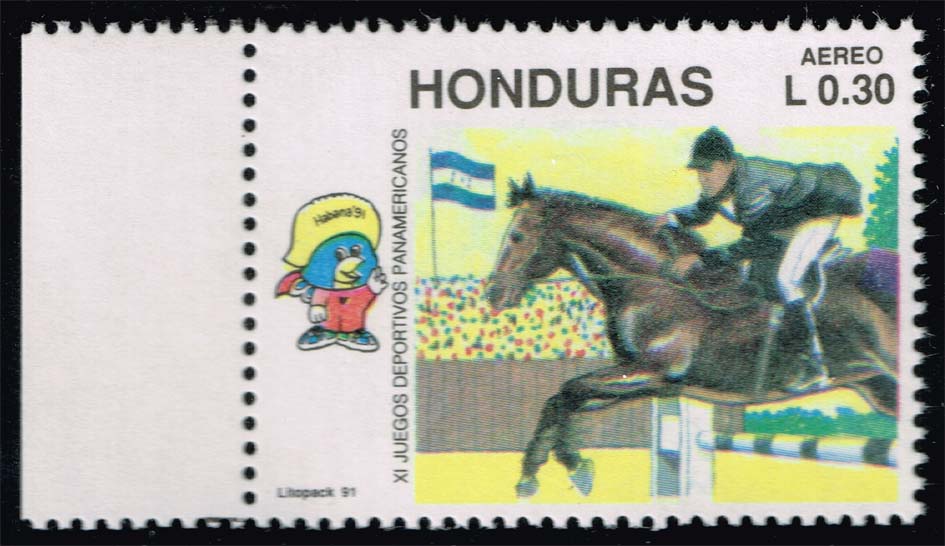 Honduras #C826 Equestrian; MNH