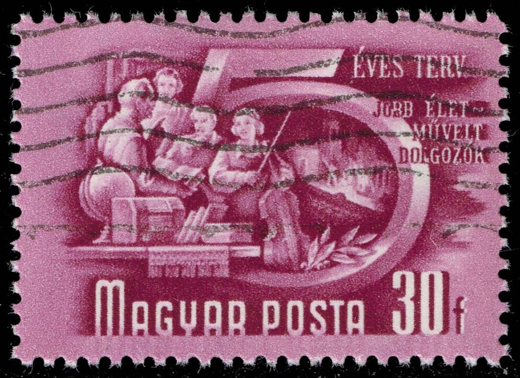 Hungary #949 Cultured Workers; Used