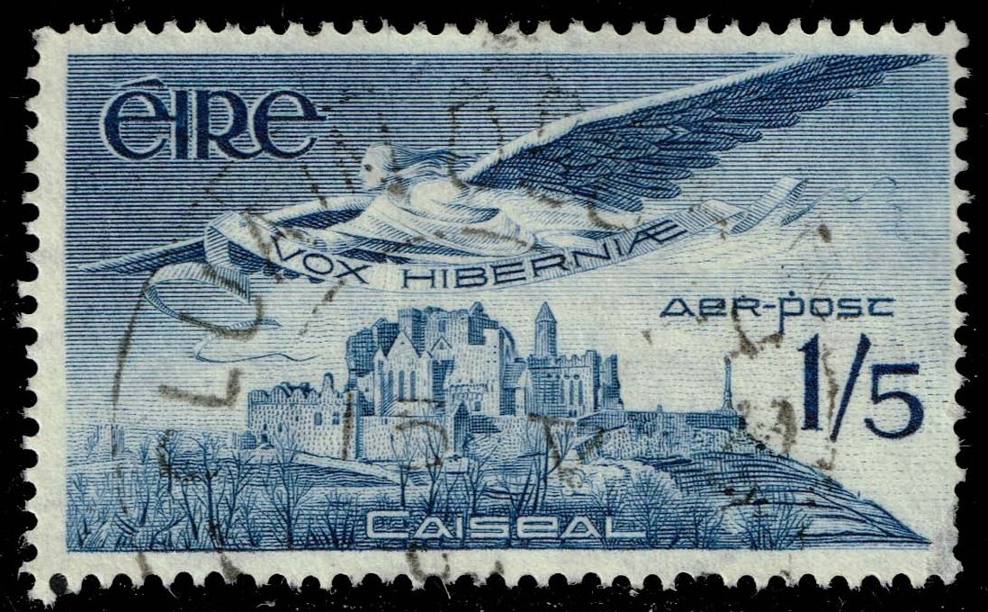 Ireland #C7 Angel over Rock of Cashel; Used