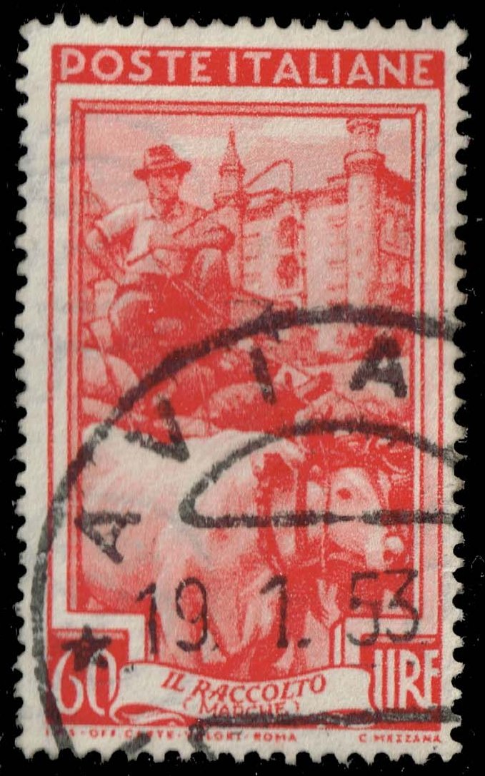 Italy #564 Grain Cart; Used - Click Image to Close