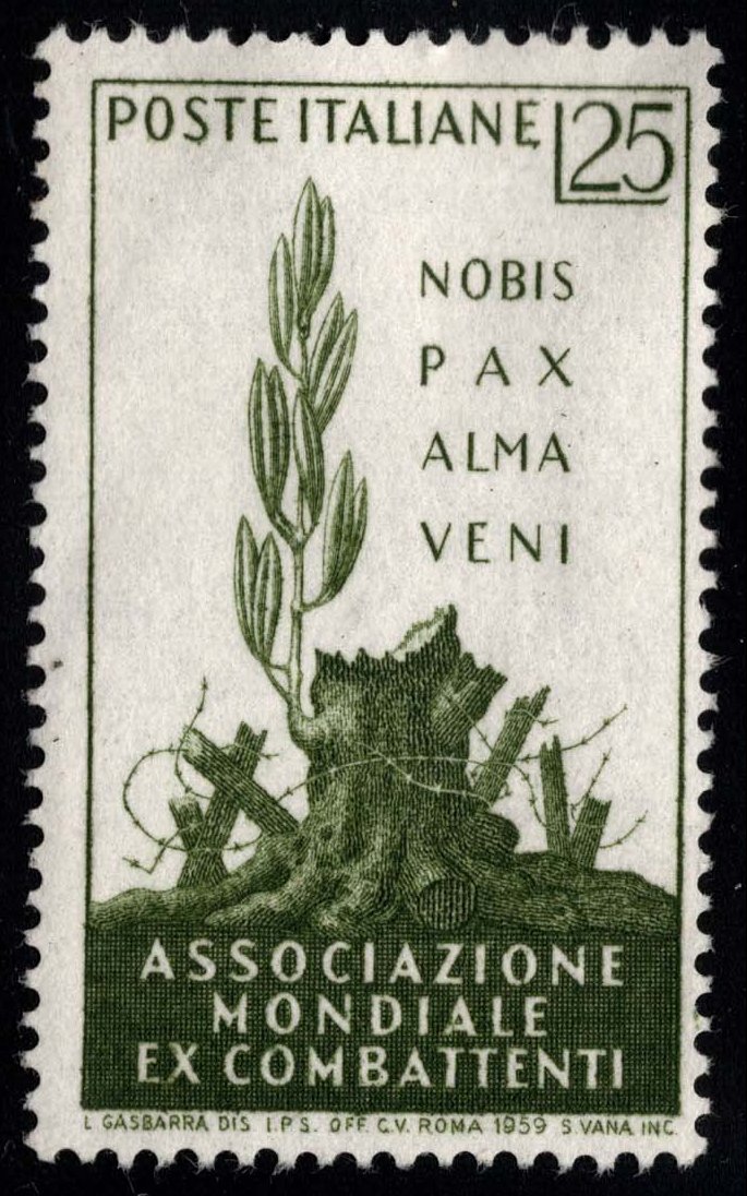 Italy #770 A Gentle Peace has Come; Unused