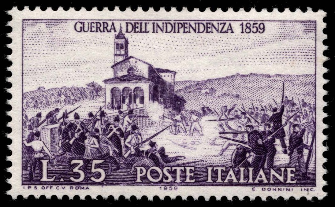 Italy #780 Battle of San Fermo; Unused