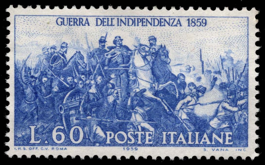 Italy #781 Battle of Palestro; Unused