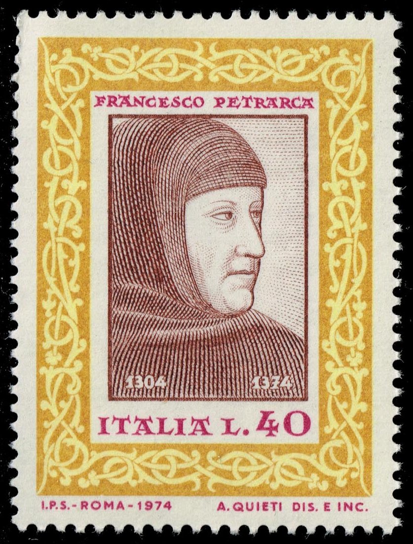 Italy #1155 Petrarch; MNH