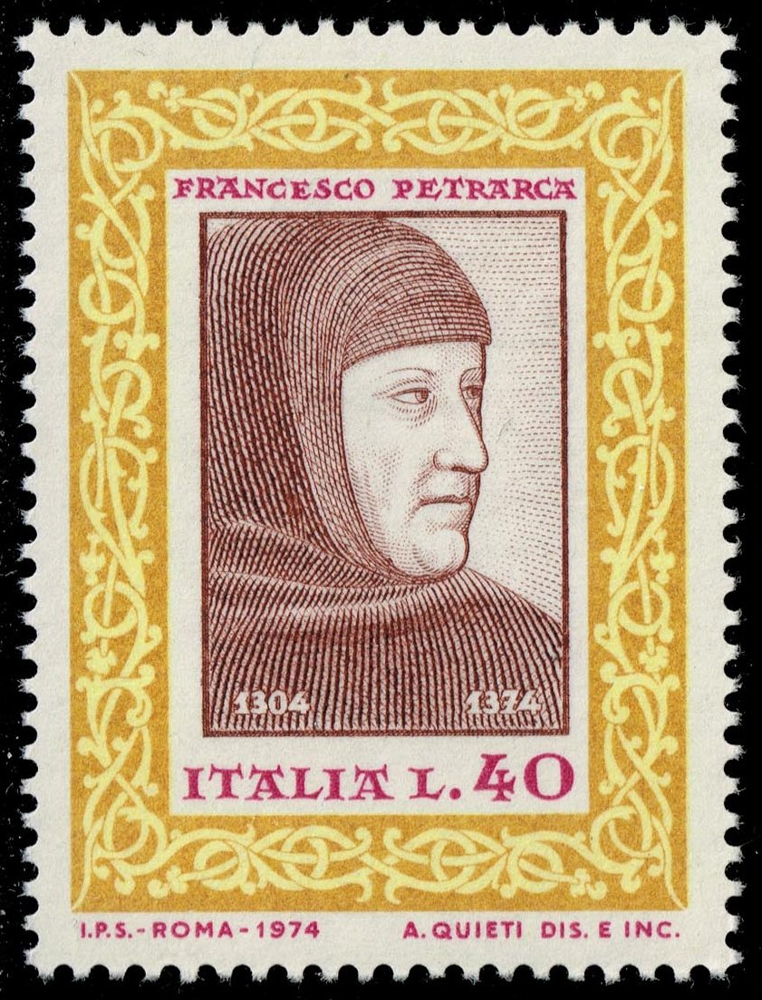 Italy #1155 Petrarch; MNH