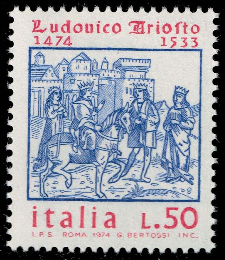 Italy #1159 Scene from 'Orlando Furioso'; MNH