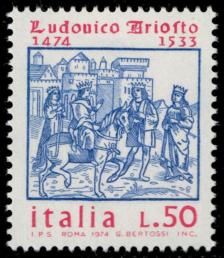 Italy #1159 Scene from 'Orlando Furioso'; MNH