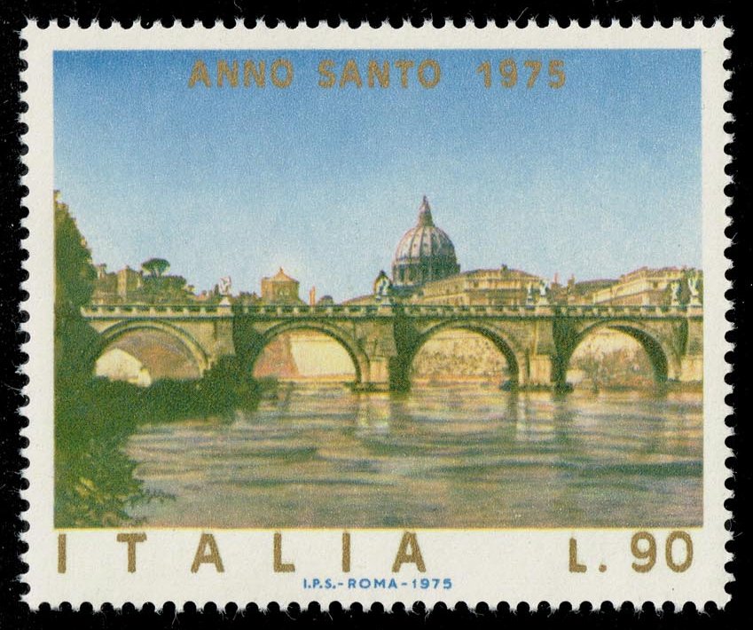 Italy #1177 Angel's Bridge in Rome; MNH