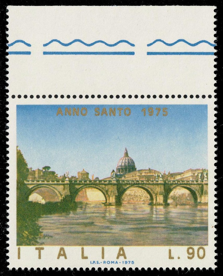 Italy #1177 Angel's Bridge in Rome; MNH