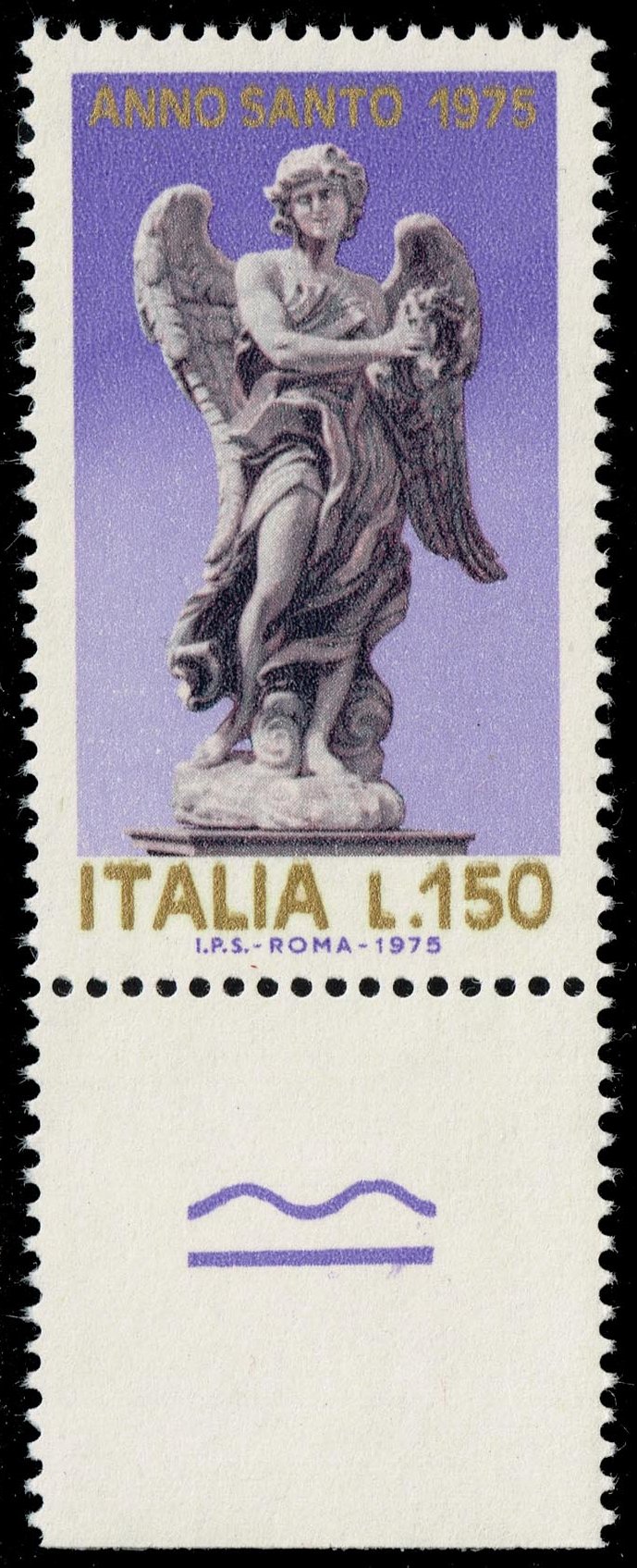 Italy #1178 Angel Holding Crown of Thorns; MNH