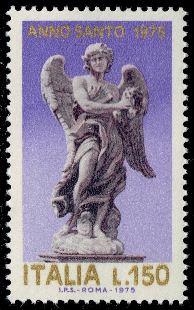 Italy #1178 Angel Holding Crown of Thorns; MNH