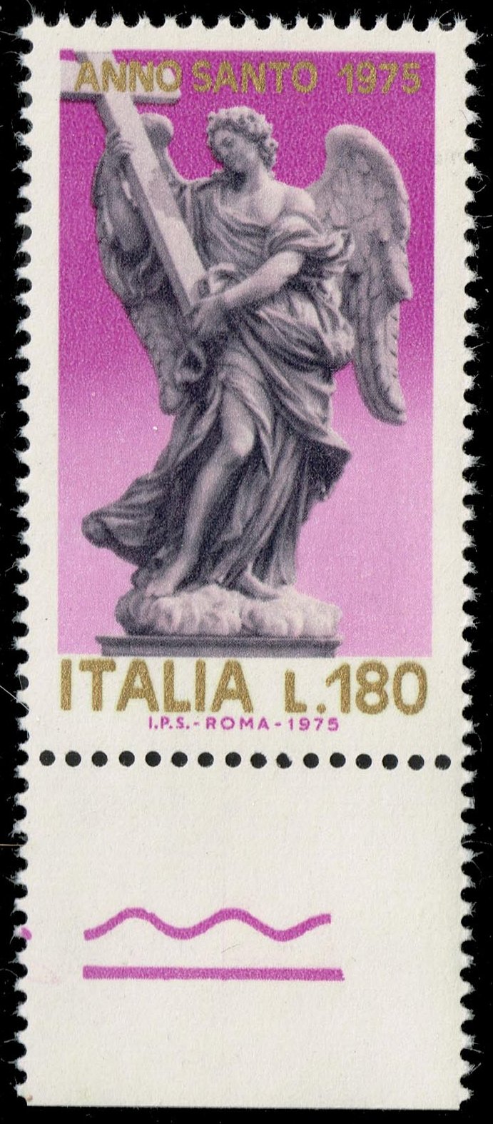 Italy #1179 Angel with Cross; MNH