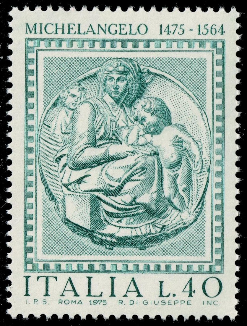 Italy #1180 Pitti Madonna; MNH