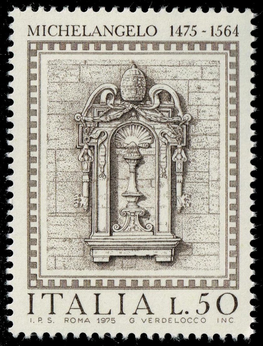 Italy #1181 Niche in Vatican Palace; MNH