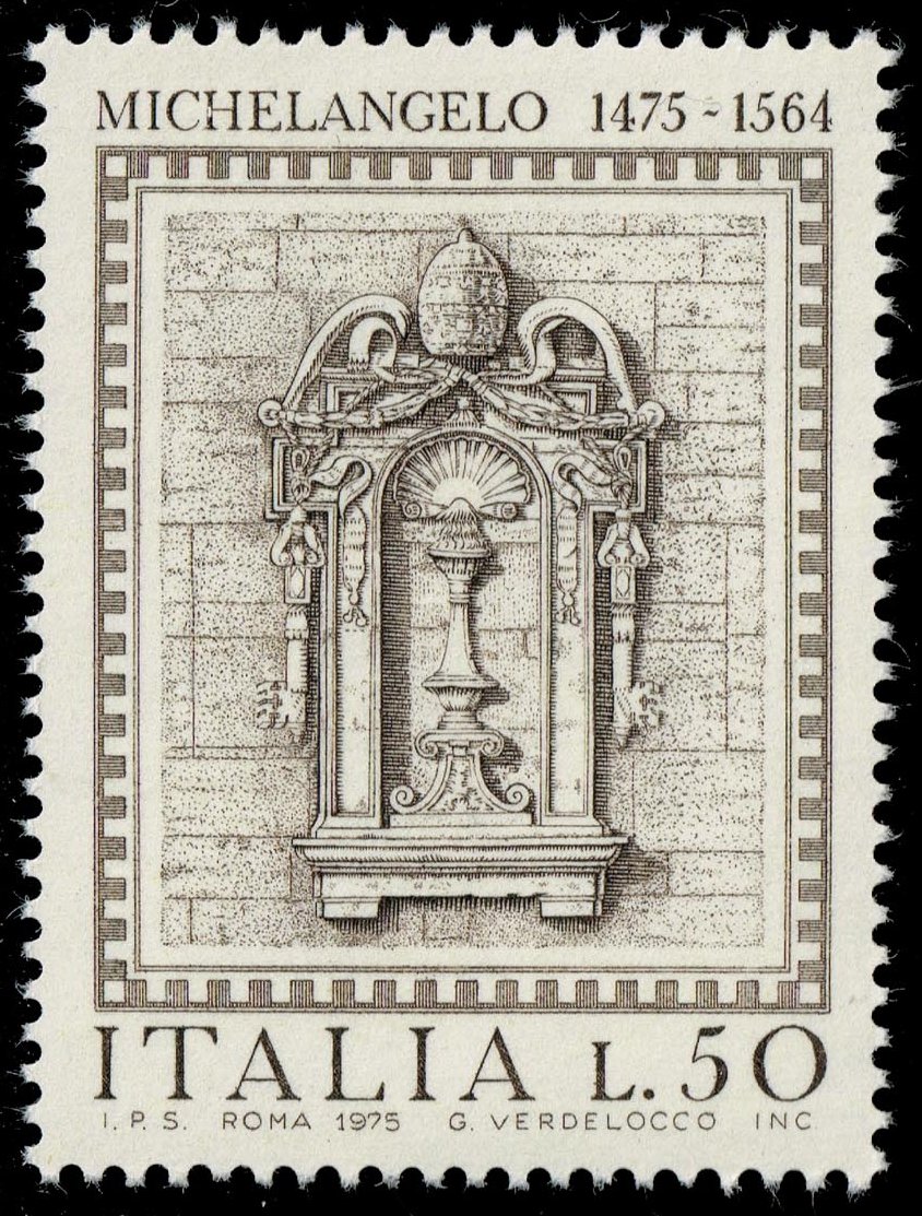 Italy #1181 Niche in Vatican Palace; MNH