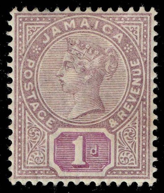 Jamaica #24 Queen Victoria; Unused - Click Image to Close