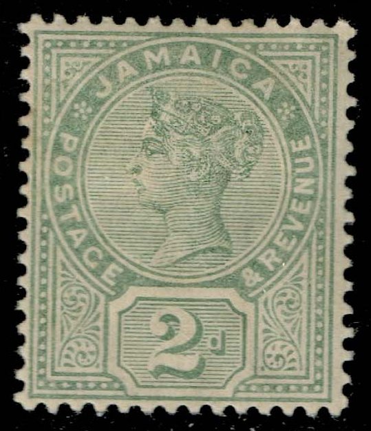 Jamaica #25 Queen Victoria; Unused - Click Image to Close