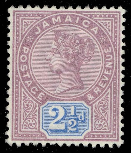 Jamaica #26 Queen Victoria; Unused No Gum - Click Image to Close