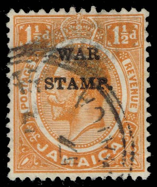 Jamaica #MR5 King George V; Used - Click Image to Close