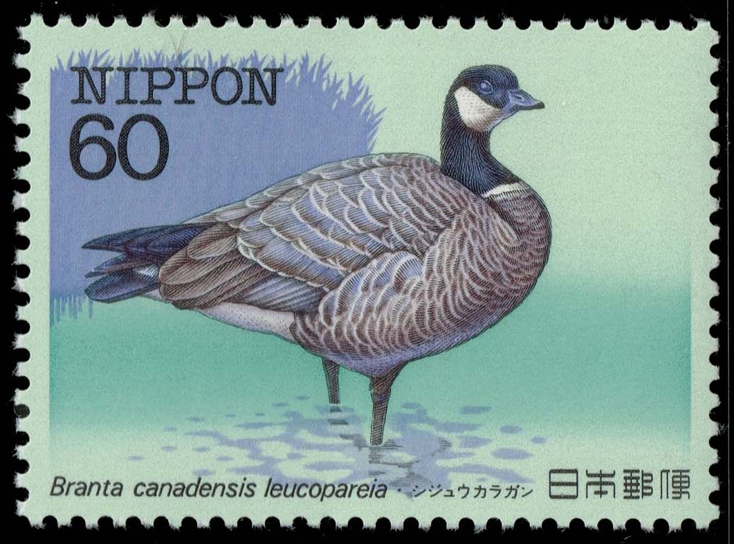 Japan #1537 Aleutian Cackling Goose; MNH