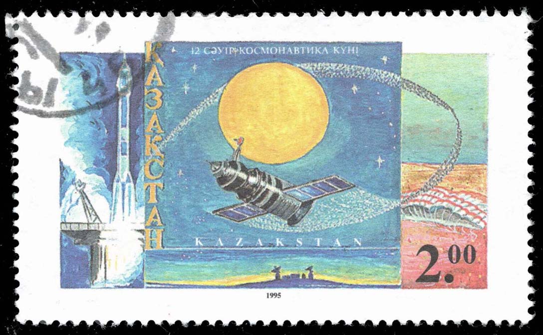 Kazakhstan #101 Soyuz Flight Path; Used