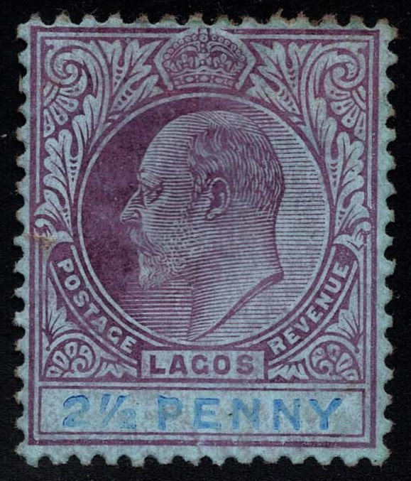 Lagos #43 King Edward VII; Unused