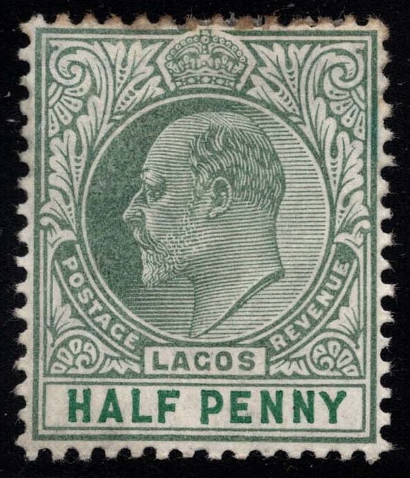 Lagos #50 King Edward VII; Unused