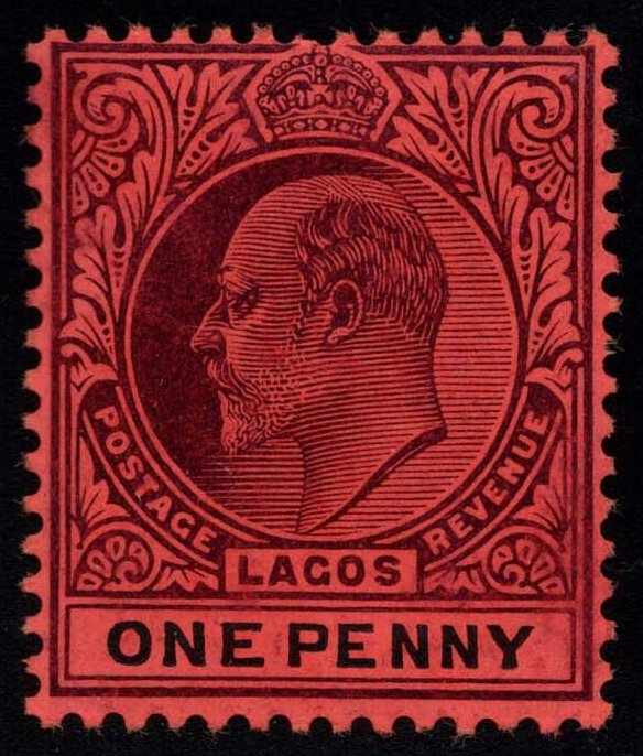 Lagos #51a King Edward VII; MNH