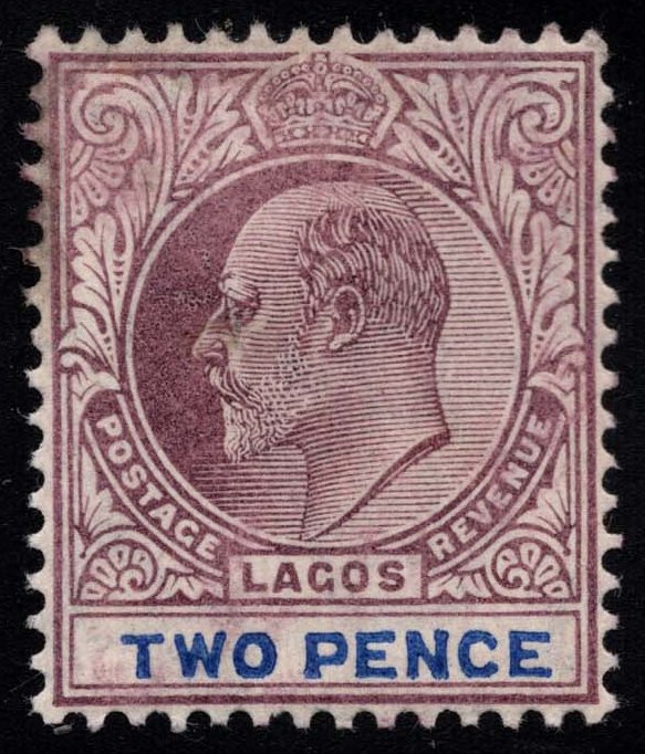 Lagos #52 King Edward VII; Unused
