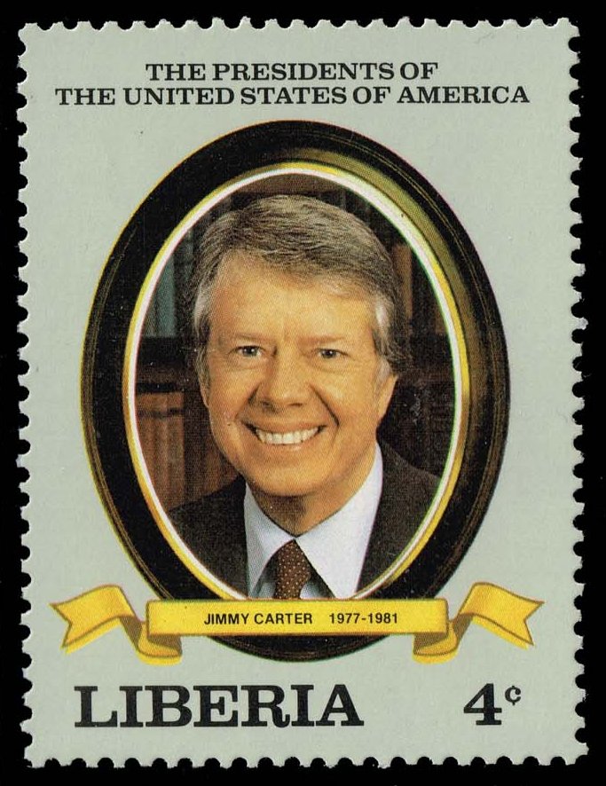 Liberia #933 Jimmy Carter; MNH