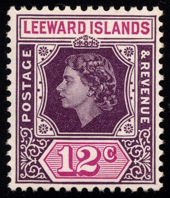 Leeward Islands #141 Queen Elizabeth II; MNH Leeward Islands #141 Queen Elizabeth II; MNH