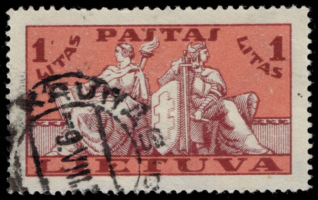 Lithuania #292 Allegory; Used