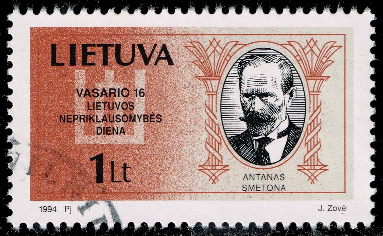 Lithuania #479 Antanas Smetona; Used
