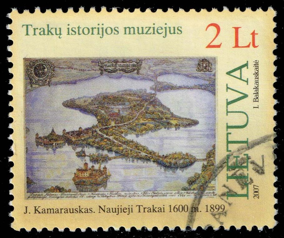 Lithuania #841a New Trakai in 1600; Used