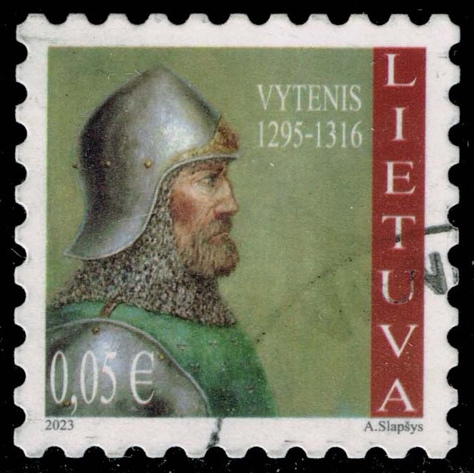 Lithuania #1213 Vytenis; Used - Click Image to Close