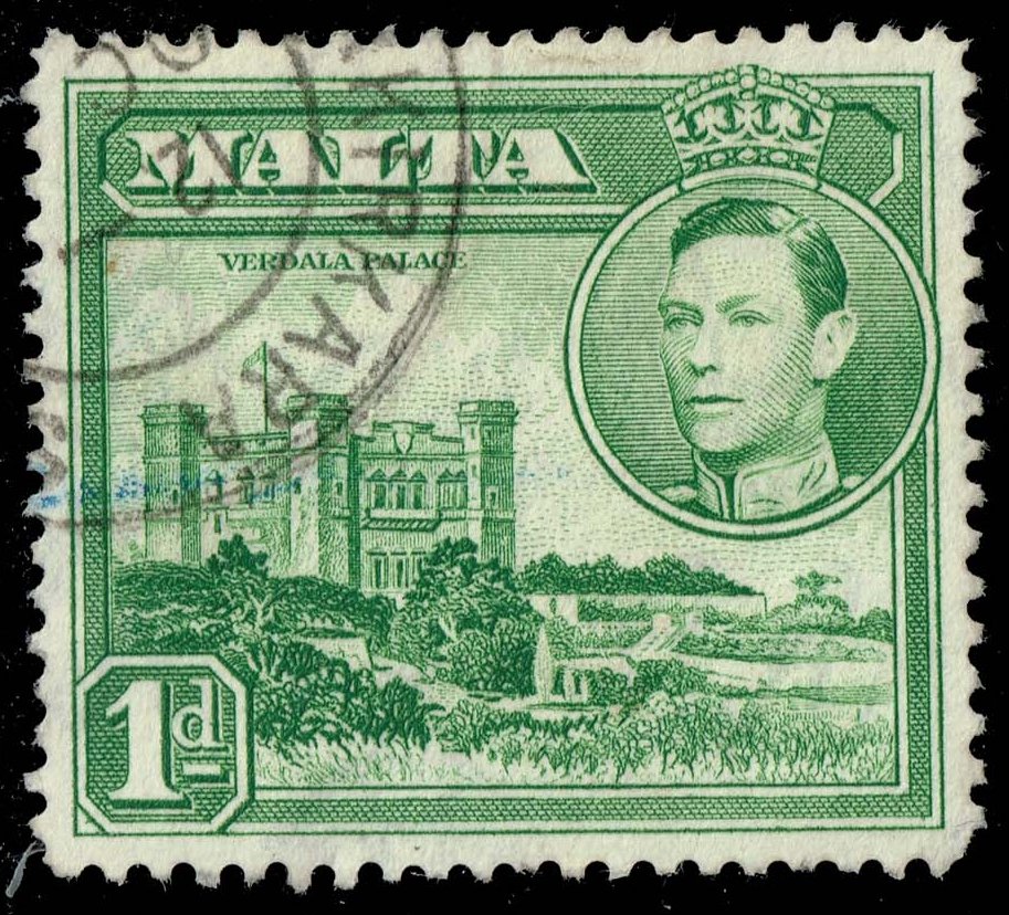 Malta #193A Verdala Palace; Used